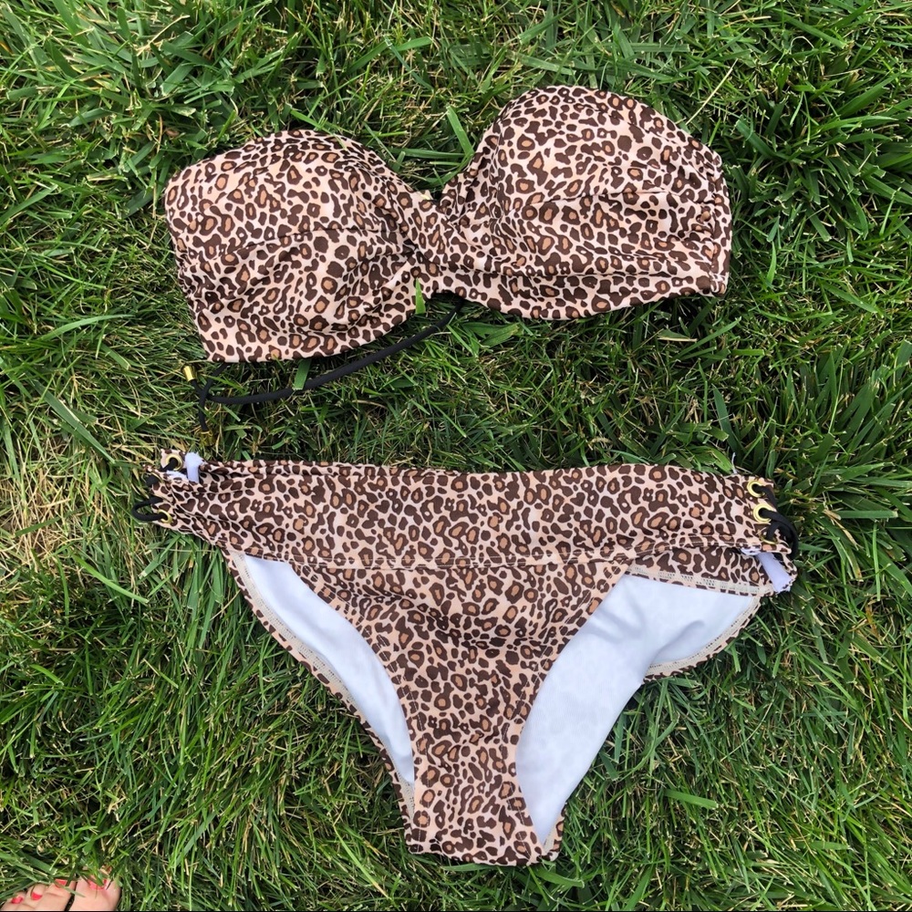Victoria’s Secret leopard bikini